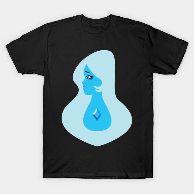 Blue Diamond T-Shirt by sammiesque